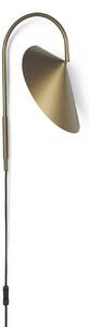 Applique da parete ferm LIVING, Arum Swivel, Bronzo / Ottone anticato, Soggiorno, Metallo, Design