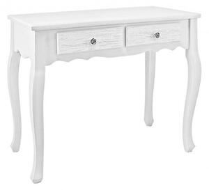 Consolle Blanc 2 Cassetti in Legno