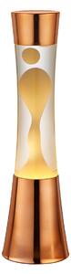 Lampada Lava Lamp da Interno H 40 in Metallo Rame Opaco