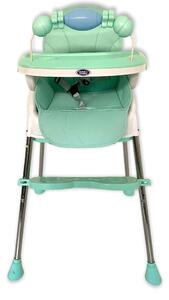 Seggiolone per Bambini 4 in 1 Pappa e Gioco Verde