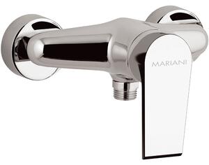 Rubinetto Miscelatore Monocomando Doccia Esterno in Ottone Mariani Artic Cromato