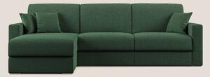 Best Divano letto angolare con penisola in tessuto smacchiabile QuickC
