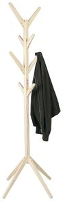 Appendiabiti in Legno Massello 45x45x175 cm Fumer Arrow Pino Naturale