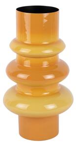 Vaso arancione in ferro (altezza totale 30 cm) Grato – PT LIVING