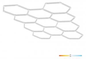 Plafoniera LED HEXLINE LED/513W/230V 4000K 300x516 cm bianca