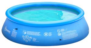 Piscina Gonfiabile Autoportante Ø274x76 cm in PVC Blu