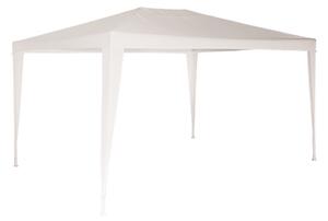VivaGarden Gazebo da Giardino 3 x 3 mt in Metallo/PE colore Bianco - LEVANTE