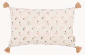 Cuscino in cotone con nappe Wabi-Sabi