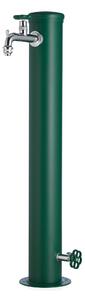 Fontana da Giardino con Doppio Rubinetto Belfer 42/ARRF Verde