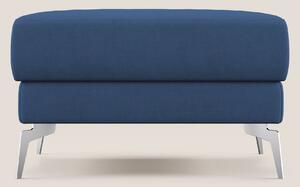 Star Pouf con piedini alti in tessuto impermeabile T02 blu