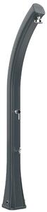 Doccia Solare da Giardino 35L Miscelatore e Lavapiedi Arkema Happy XL Grigio Antracite