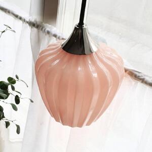 PR Home Lampada a sospensione Amalfi, arancione, Ø 14 cm, vetro, E14, spina Amalfi, Giallo / Arancione, Soggiorno / Sala da pranzo, Vetro, Scandinavo, Lampada a sospensione