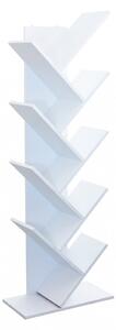 Libreria Ariane 50x25x141,5 h cm in Truciolare bilaminato Bianco
