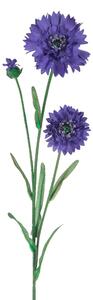 Set 6 Fiordaliso Artificiali con Fiori Altezza 65 cm Blu