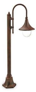 Lampada Palo da Giardino E27 60W in Alluminio Sovil Ruggine