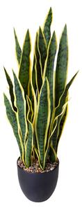 Pianta Artificiale Sanseveria con Vaso 78 cm