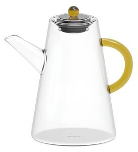 WD Lifestyle WDF603 Oliera 500 ml Vetro Borosilicato Manico Giallo Tappo