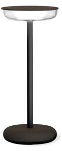 WD Lifestyle WD660N Hygge Nero Lampada Tavolo Led 5,5W Dimmer Ricaricabile