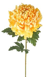 Set 4 Crisantemo Turner Artificiali Large Altezza 79 cm Giallo