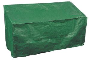Telo Impermeabile 160x80x75cm in Poliestere per Panchine da Giardino Bauer Verde