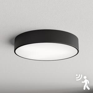 Brilagi - Plafoniera con sensore CLARE 3xE27/40W/230V diametro 40 cm nero