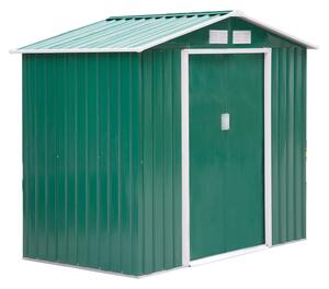 Casetta Box da Giardino in Lamiera 213x127x185 cm