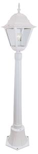Paletto da Esterno Lampione H110 cm Bauer New York Bianco
