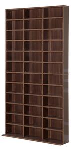 Libreria da Muro in Legno Marrone 195x102x23.5 cm