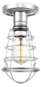 Lampada da soffitto Mixon, cromo lucido, 1xE27x60W, metallo, dimensioni: 27,1x14,5x13,5 cm, IP20, Quoizel