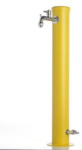 Fontana da Giardino con Doppio Rubinetto Belfer 42/ARR Giallo