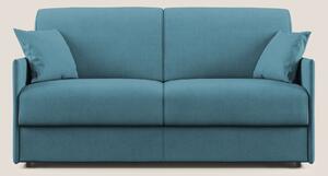 Evans Divano letto in morbido tessuto impermeabile T02 azzurro