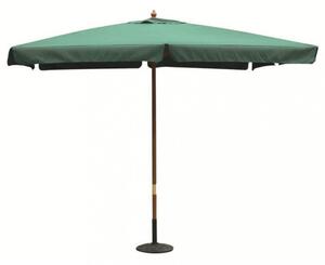 Ombrellone da Giardino 3x4 m Palo Ø48 mm Fantasy in Legno Verde