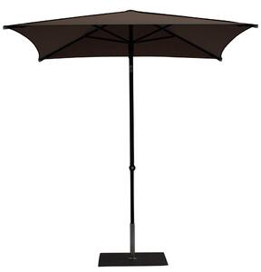 Ombrellone da Giardino 2x2 m Palo Ø38 mm in Alluminio Tessuto Dralon Acrilico Border Taupe
