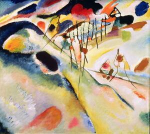 Wassily Kandinsky - Stampa artistica Landscape 1913, (40 x 35 cm)