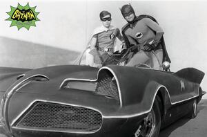 Stampa d'arte Batmobile 1966, (40 x 26.7 cm)