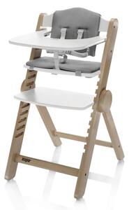 ZOPA Sedia da pranzo in legno Clipp & Clapp, Natura