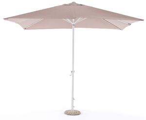 Ombrellone da Giardino 3x2 m Palo Ø38 mm in Alluminio e Poliestere Garden Grigio