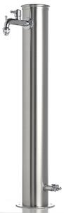 Fontana da Giardino con Doppio Rubinetto Belfer 42/ARRI Acciaio Inox