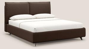 Nives letto imbottito contenitore sfoderabile in microfibra velluto im
