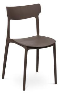 Sedia da esterno marrone in plastica Biá – Bonami Essentials