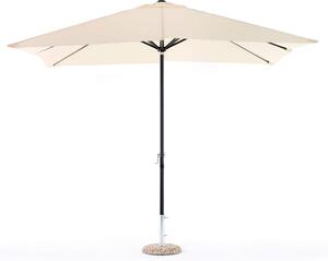 Ombrellone da Giardino 3x2 m Palo Ø38 mm in Alluminio e Poliestere Garden Ecrù