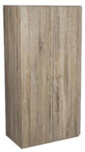 Mobiile 2 Ante 7 Ripiani 55x34x112 cm in PB Sonoma