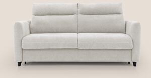 Peonia divano letto scandinavo con materasso H18 cm e morbido e alto s