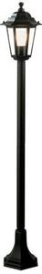 Lampada Palo Paletto per Giardino Colore Nero per Esterno Linea Mini Esagonale Sovil