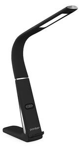 Lampada da scrivania LED dimmerabile con ricarica wireless LORD EVO LED/8W/230V nera