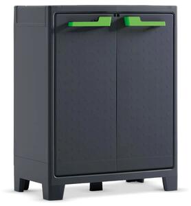 Armadio 2 ripiani 80x44x100 cm Keter Moby Basso XL Antracite