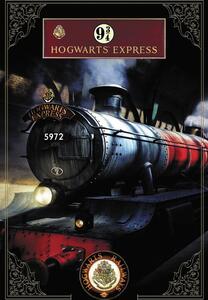 Stampa d'arte Harry Potter - The Hogwarts Express, (26.7 x 40 cm)