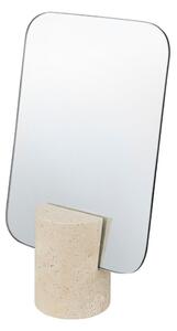 Specchio per make-up 18x30 cm Travertine – Mette Ditmer Denmark