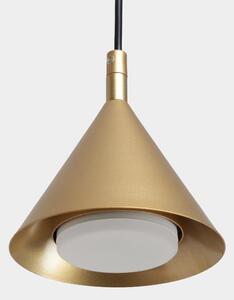 Brilagi - Lampadario a cavo CONE SINGLE 1xGX53/15W/230V oro
