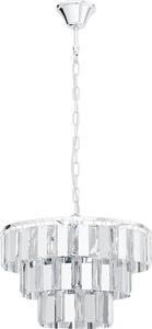 Eglo 99095 ERSEKA E14 5 vie a sospensione Ø385mm cromo